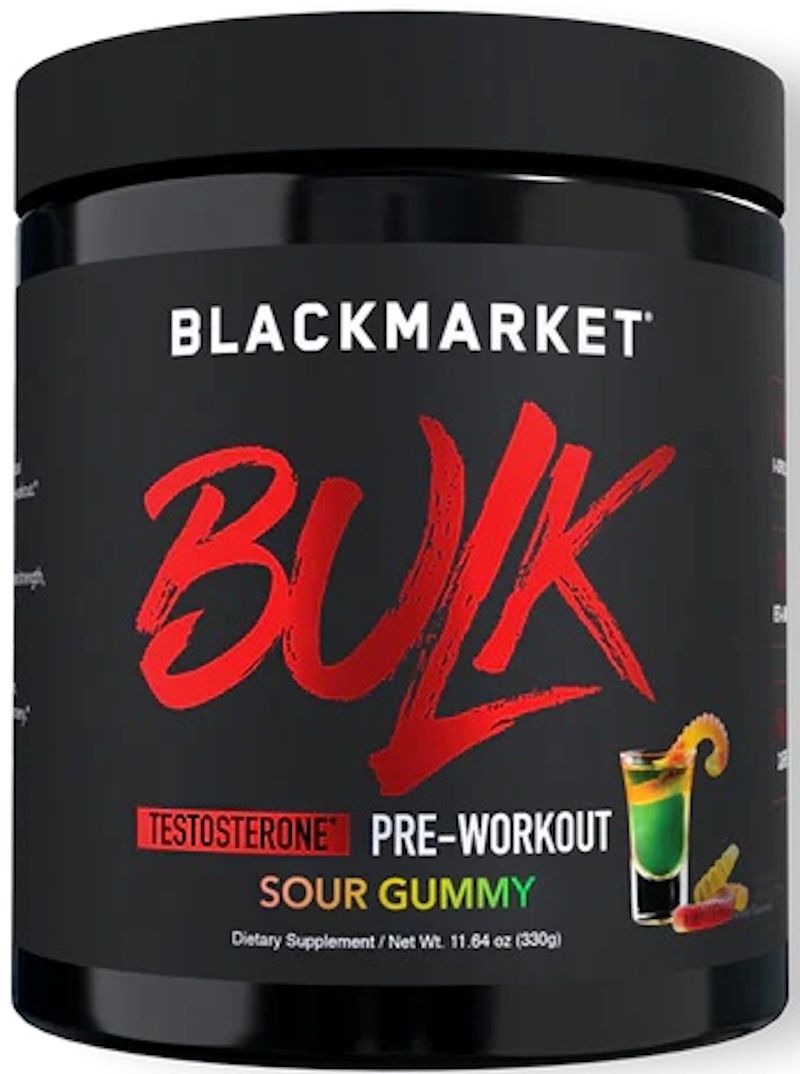 BlackMarket Labs Bulk Pre Workout s