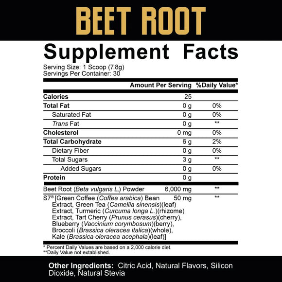 5% Nutrition Beet Root 30 Servings|Muscle Pumps|Mass For Life|