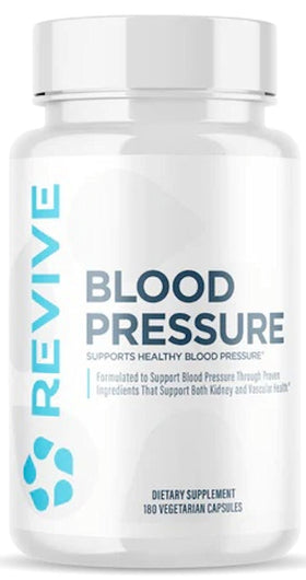 Revive Blood Pressure 120 Veg Capsules|Blood Pressure|Mass For Life|