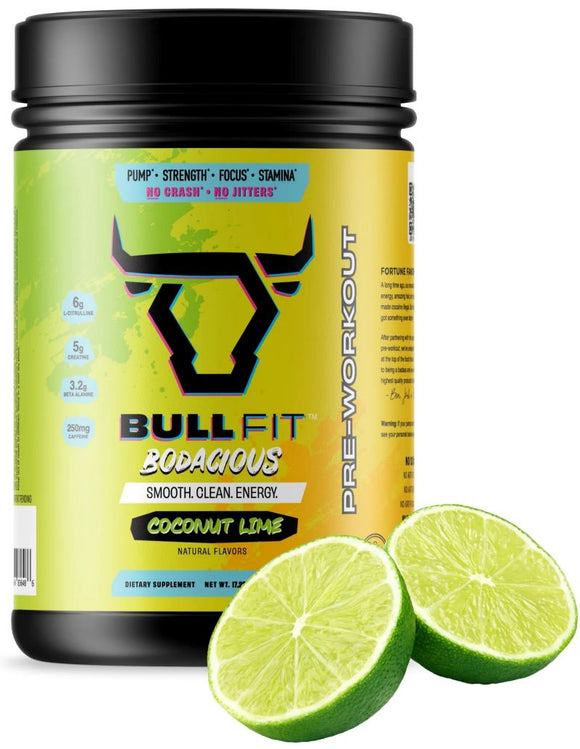BullFit Bodacious Pre-Workout|Pre Workout|Mass For Life|