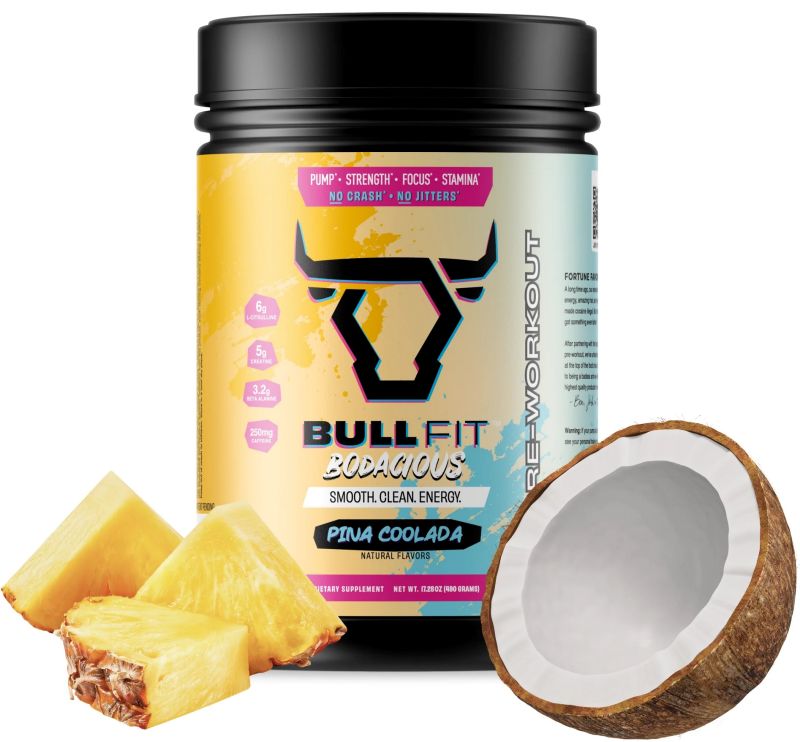 BullFit Bodacious Pre-Workout|Mass For Life|Pre Workout