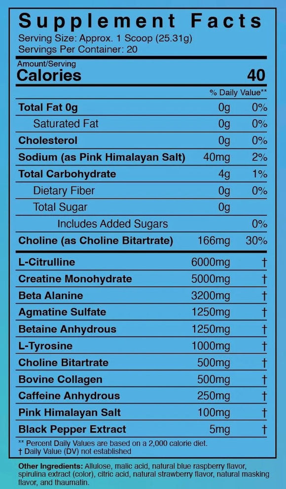 BullFit Bodacious Pre-Workout|Pre Workout|Mass For Life|