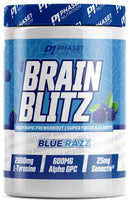 Phase 1 Nutrition Brain Blitz Super Focus Pre-Workout|Pre Workout|Mass For Life|
