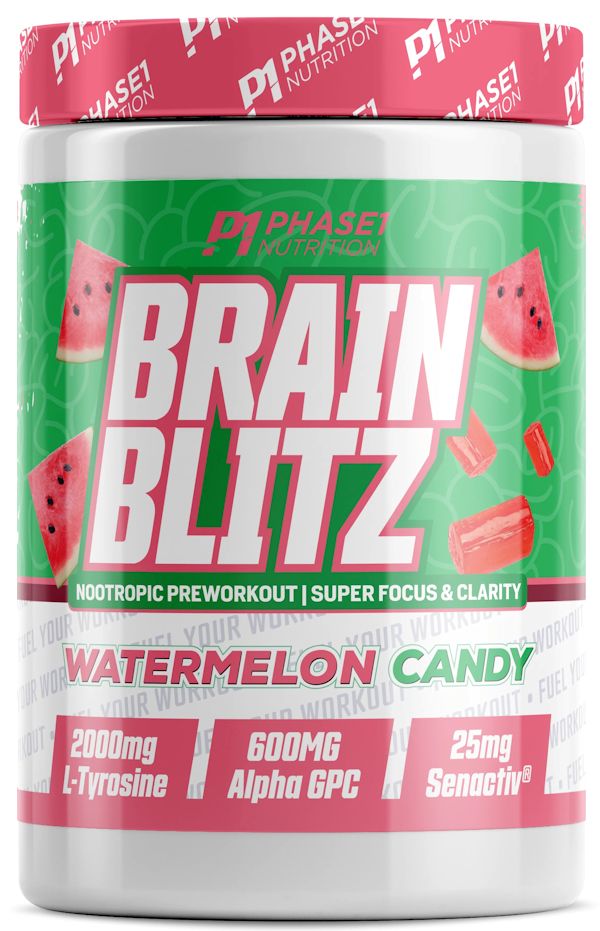 Phase 1 Nutrition Brain Blitz Super Focus Pre-Workout|Mass For Life