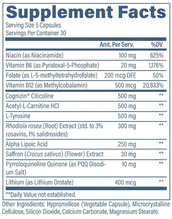 Revive Brain+ Focus Support 150 Vegetarian Capsules|Focus|Mass For Life|