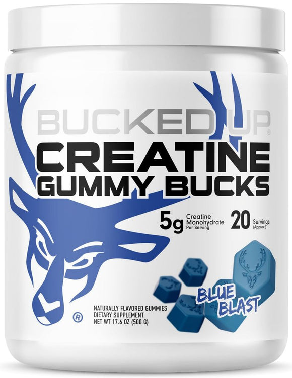 Bucked Up Creatine Gummies 20 Servings
