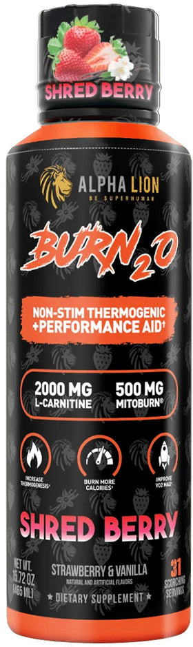 Alpha Lion Burn20 Liquid Fat Burner|Fat Burner|Mass For Life|