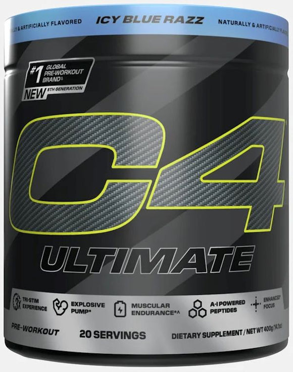 Cellucor C4 Ultimate 20 serving|Pre Workout|Mass For Life|