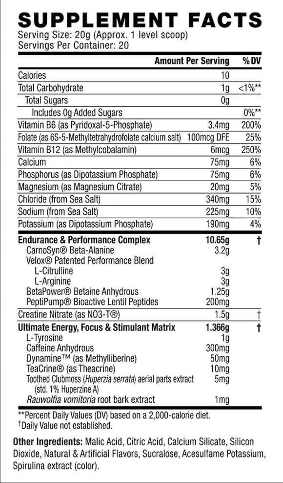 Cellucor C4 Ultimate 20 serving|Pre Workout|Mass For Life|