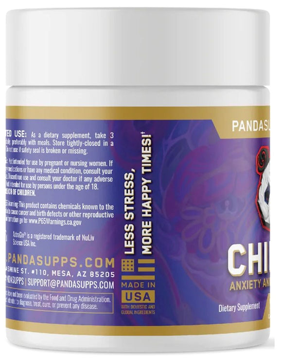 PANDA PREMIUM CHILLAX | Relaxation, Mood Balance|Sleep Aid|Mass For Life|