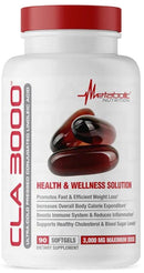 Metabolic Nutrition CLA 3000 90 Softgels|Fat Burner|Mass For Life|