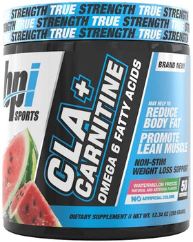 BPI Sports CLA + Carnitine Fat Burner Snow Cone 50 Servings|Fat Burner|Mass For Life|
