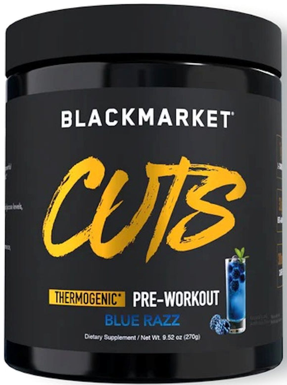 BlackMarket Labs CUTS Pre Workout|Pre Workout|Mass For Life|