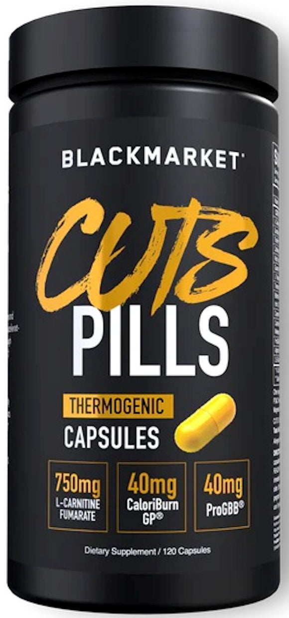 BlackMarket Cuts Pills|Fat Burner|Mass For Life|