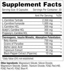 Metabolic Nutrition Carni-10 Fat Burner 240 Capsules|Fat Burner|Mass For Life|