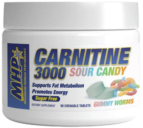 MHP Carnitine 3000 Sour Candy Chews Fat Burner|Fat Burner|Mass For Life|