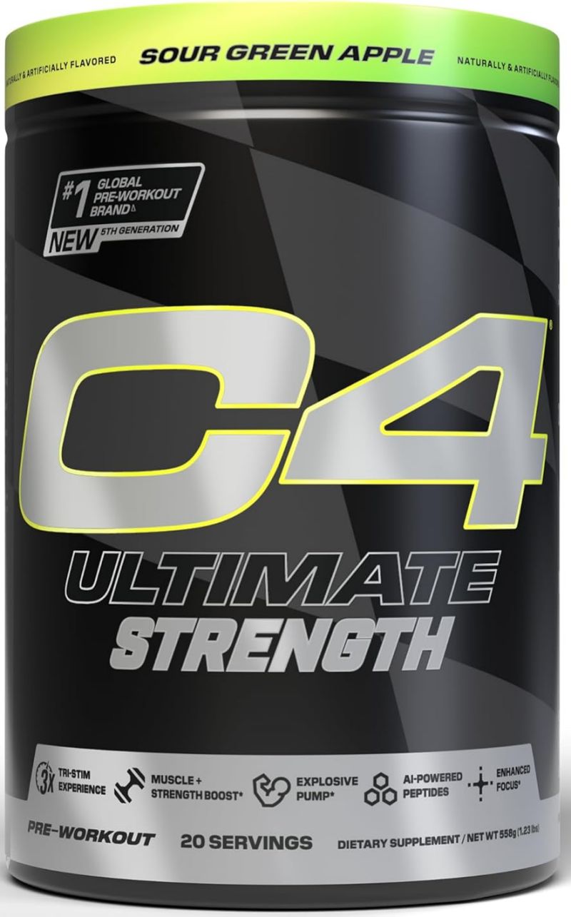 Cellucor C4 Ultimate Strength | MassForLife.com 2