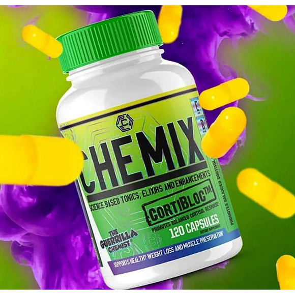 Chemix Cortibloc 120 caps|cortisol|Mass For Life|