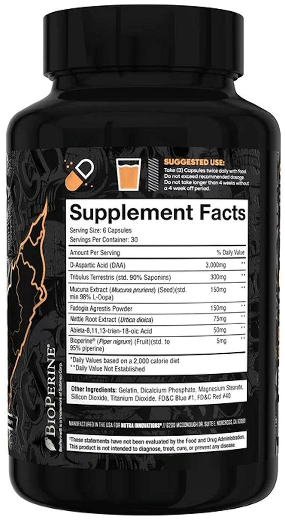Nutra Innovations Complete PCT|Test Booster|Mass For Life|