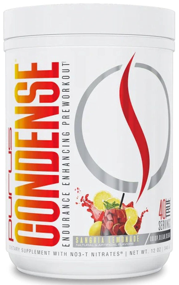 Purus Labs Condense Pumps Pre-Workout|Muscle Pumps|Mass For Life|