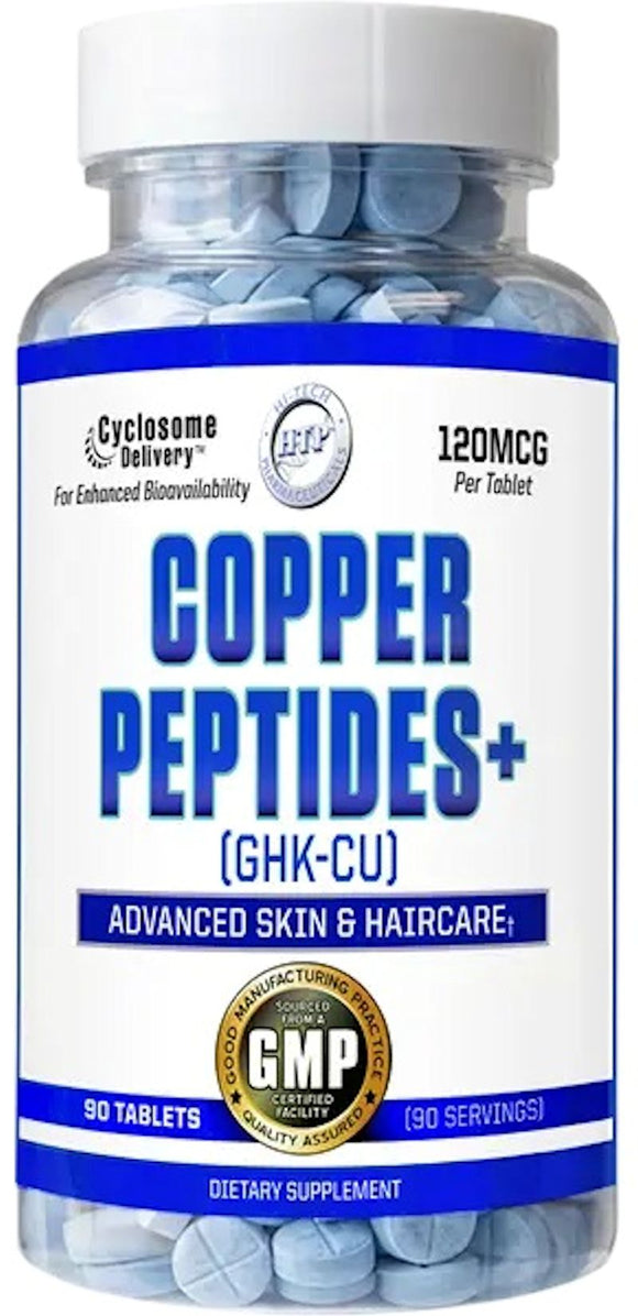 Hi-Tech Pharmaceuticals Copper Peptide|Hair Vitamins|Mass For Life|