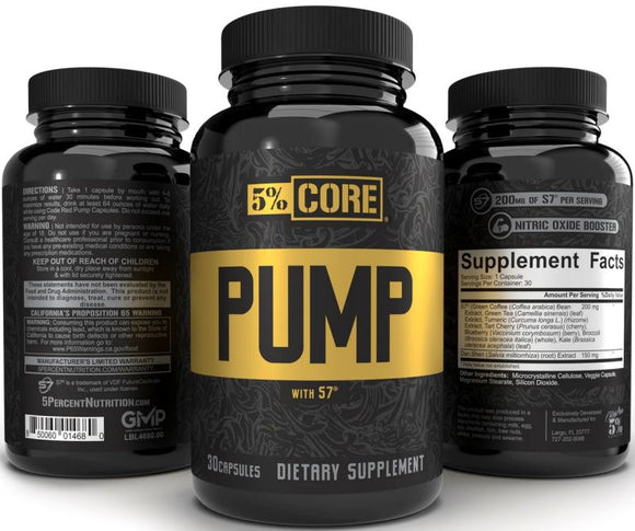 5% Nutrition Pump Capsules