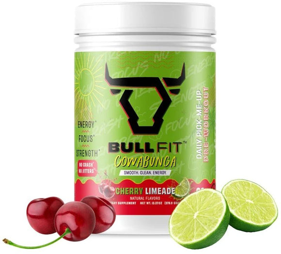 Bullfit Cowabunga 30 Servings Pre-Workout -Pina Colada (Copy)|Pre Workout|Mass For Life|