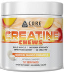 CORE Nutritionals Creatine Chews, Candy, Pre-Work, Stim-Free|Creatine|Mass For Life|