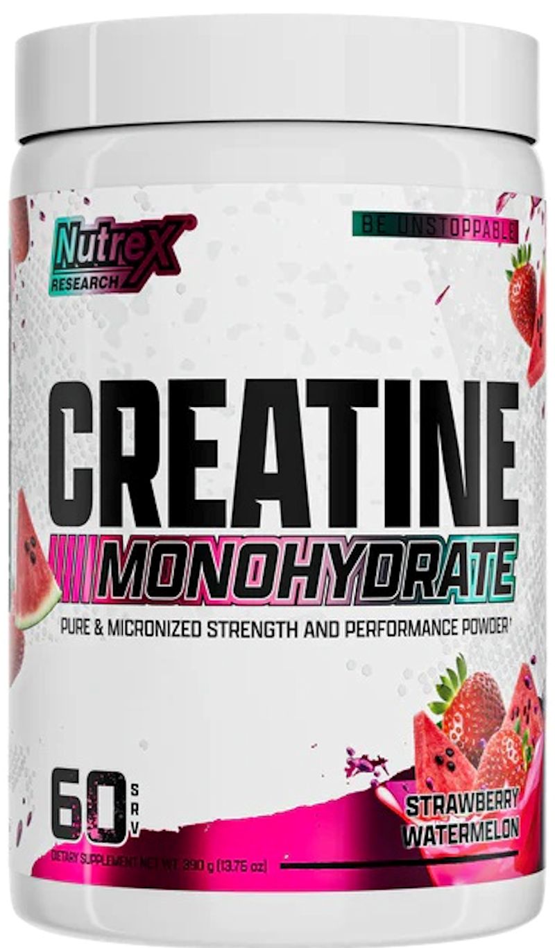 Nutrex Creatine Monohydrate Fruit Punch 60 Servings
