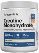 DAS Labs Bucked Up Essentials Creatine Monohydrate|Creatine|Mass For Life|