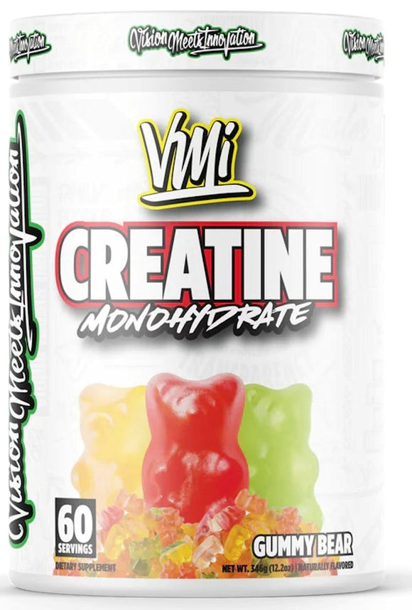 VMI Sports Creatine Flavored Gummy Bears|Creatine|Mass For Life|