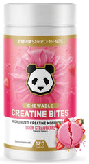 Panda Supps - Creatine Bites (Chewable Candy)|Creatine|Mass For Life|