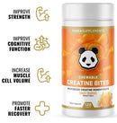 Panda Supps - Creatine Bites (Chewable Candy)|Creatine|Mass For Life|