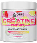 CORE Nutritionals Creatine Chews, Candy, Pre-Work, Stim-Free|Creatine|Mass For Life|