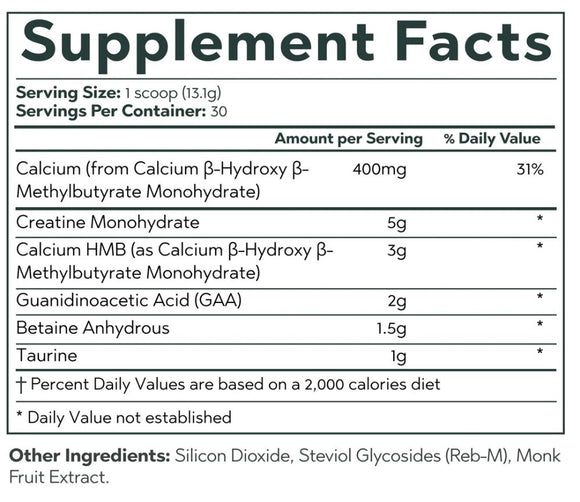 Revive Creatine, HMB, 30 Servings