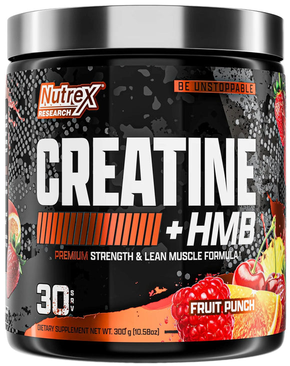Nutrex Creatine+ HMB, Strength and Muscles|Creatine|Mass For Life|