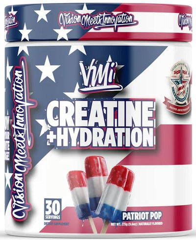 VMI Sports Creatine + Hydration | Muscle Fuel 30 Servings|Pre Workout|Mass For Life|