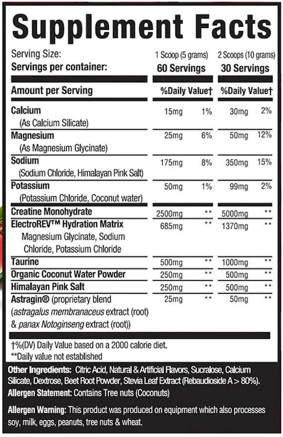 Musclesport Creatine+Hydration Strawberry Watermelon|Creatine|Mass For Life|