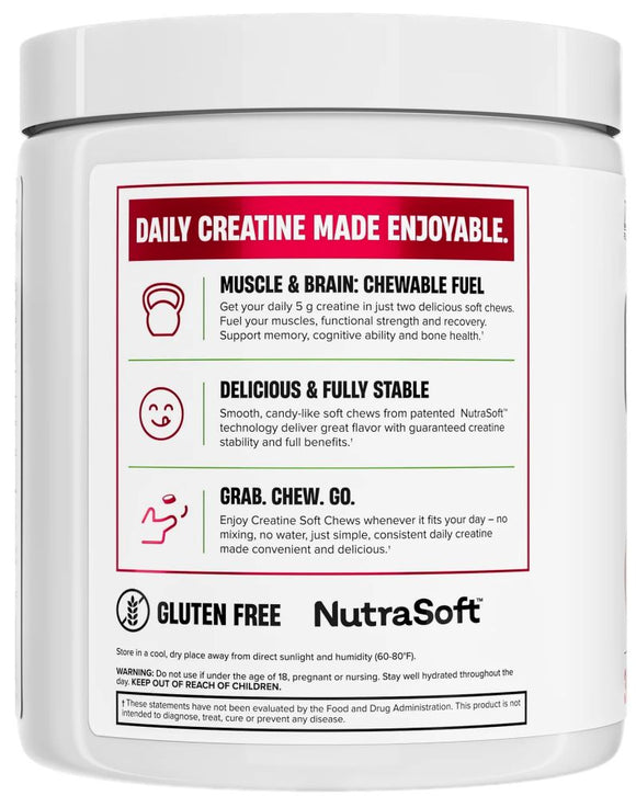 Nutrex Creatine Soft Chews 60 Count