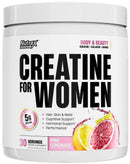 Nutrex Creatine For Women, Creatine, Collagen, BCAA|Pre Workout|Mass For Life|