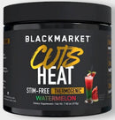 BlackMarket Cuts Heat Stim-Free Thermogenic Fat Burner Pre-Workout|Pre Workout|Mass For Life|