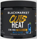 BlackMarket Cuts Heat Stim-Free Thermogenic Fat Burner Pre-Workout|Pre Workout|Mass For Life|