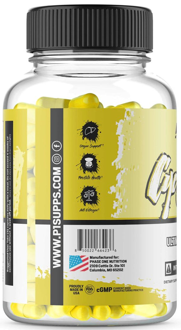 Phase 1 Nutrition CYCLE PHASE 90 Capsules|Test Booster|Mass For Life|