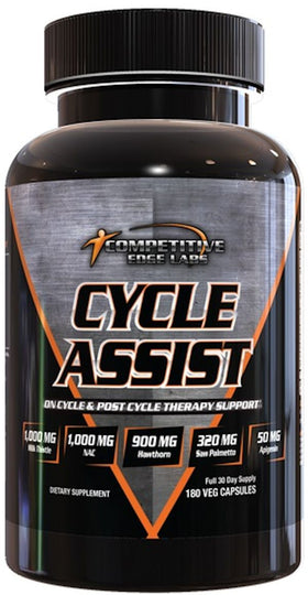 Competitive Edge Labs Cycle Assist 180 Caps|Liver Support|Mass For Life|