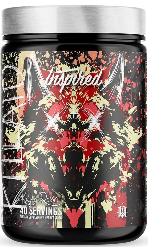 Inspired Nutraceuticals DVST8 Dark Pre Workout|Pre Workout|Mass For Life|