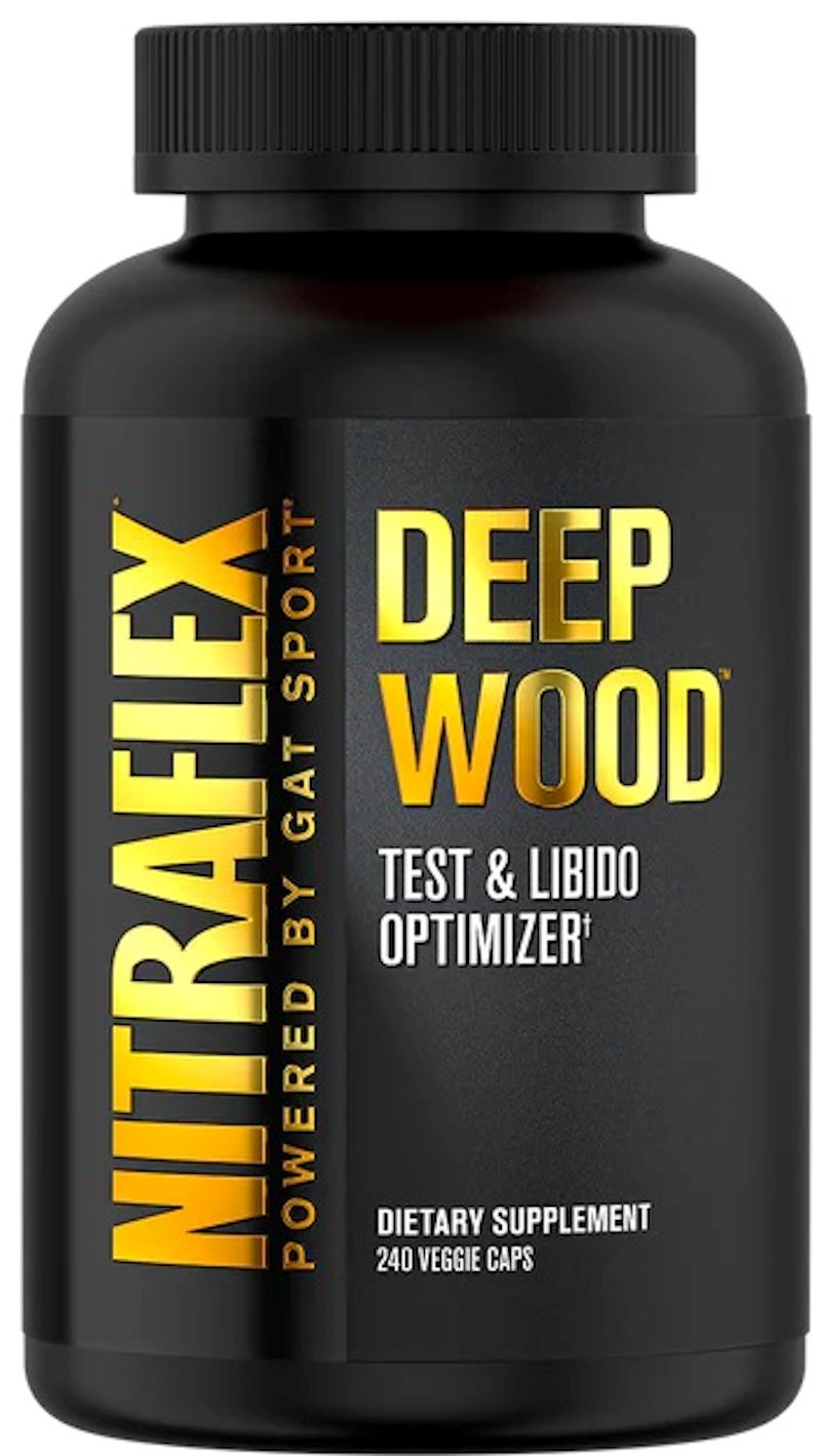 GAT Sport Nitraflex Deep Wood|Mass For Life|Test Booster
