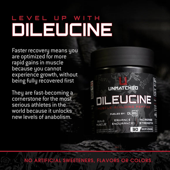 Unmatched Supps Dileucine|BCAA|Mass For Life|
