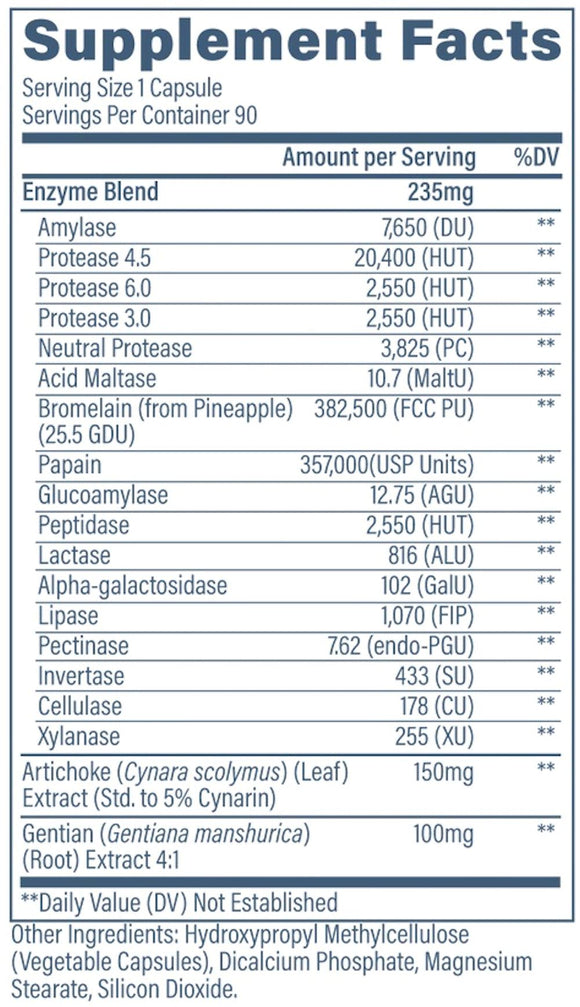 Revive Digest Aid 90 Vegetarian Capsules|Digestion|Mass For Life|