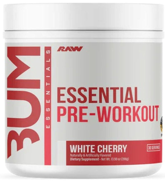 Raw Nutrition Essential Pre-Workout|Pre Workout|Mass For Life|