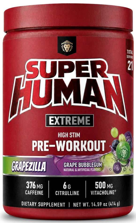 Alpha Lion SuperHuman Extreme Intense Pre-Workout